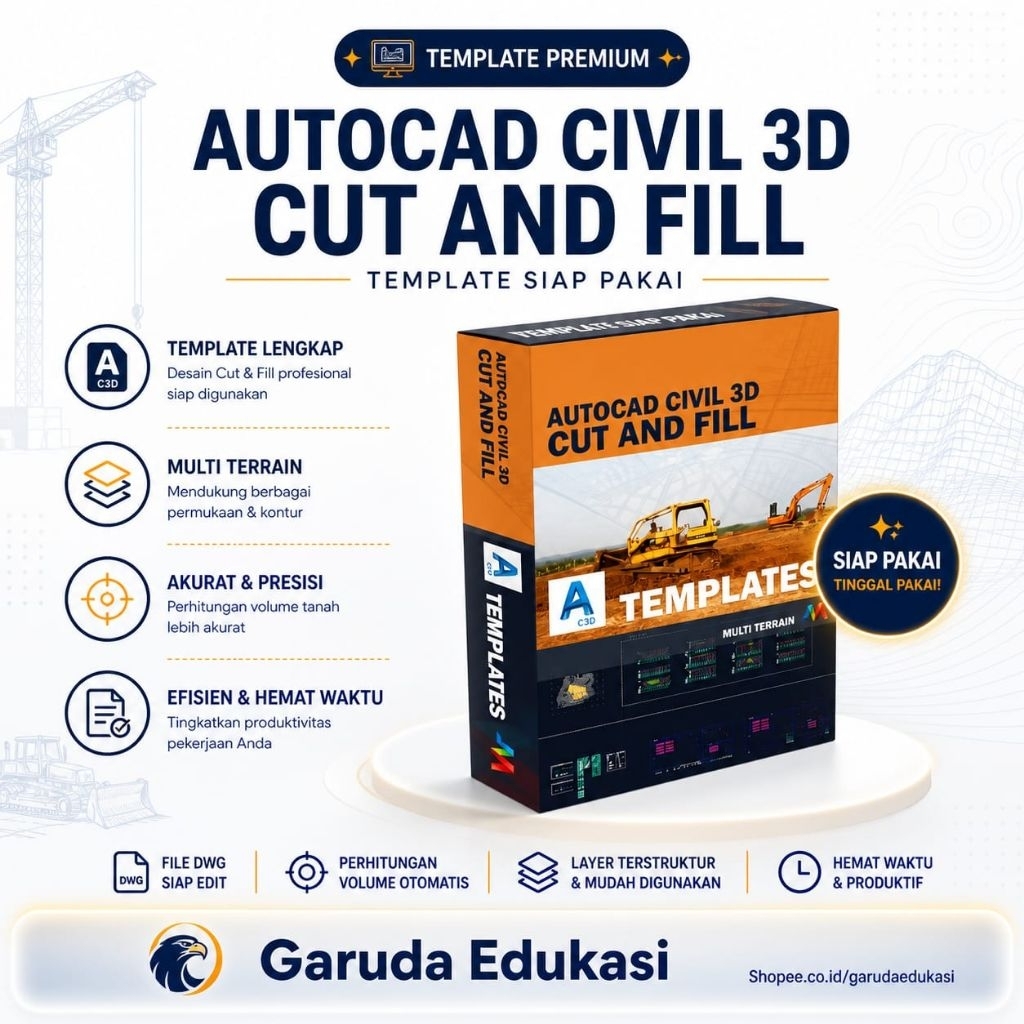 Templates Autocad Civil 3d Cut and Fill
