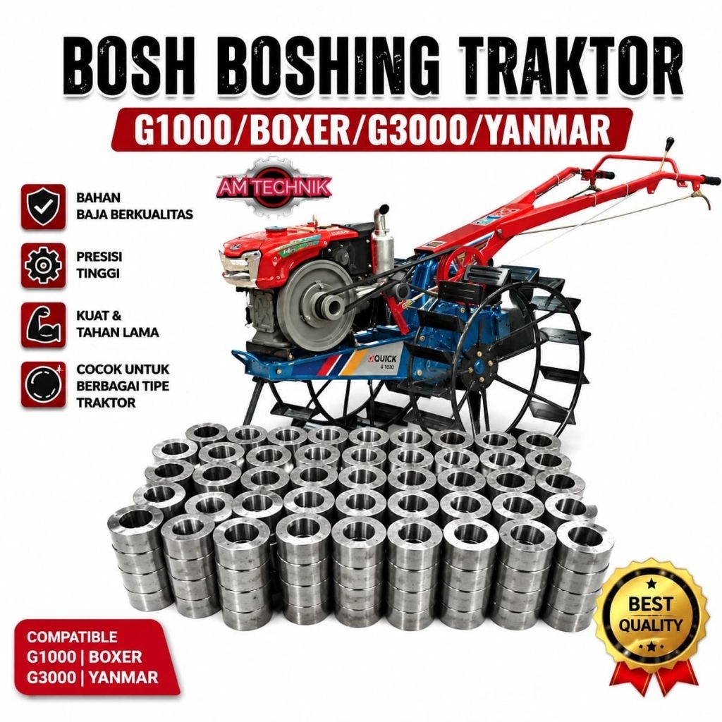 Termurah Dan Terbaik Bosh Bushing Traktor G1000/G1000 Bokser/G3000 Bokser/Yanmar