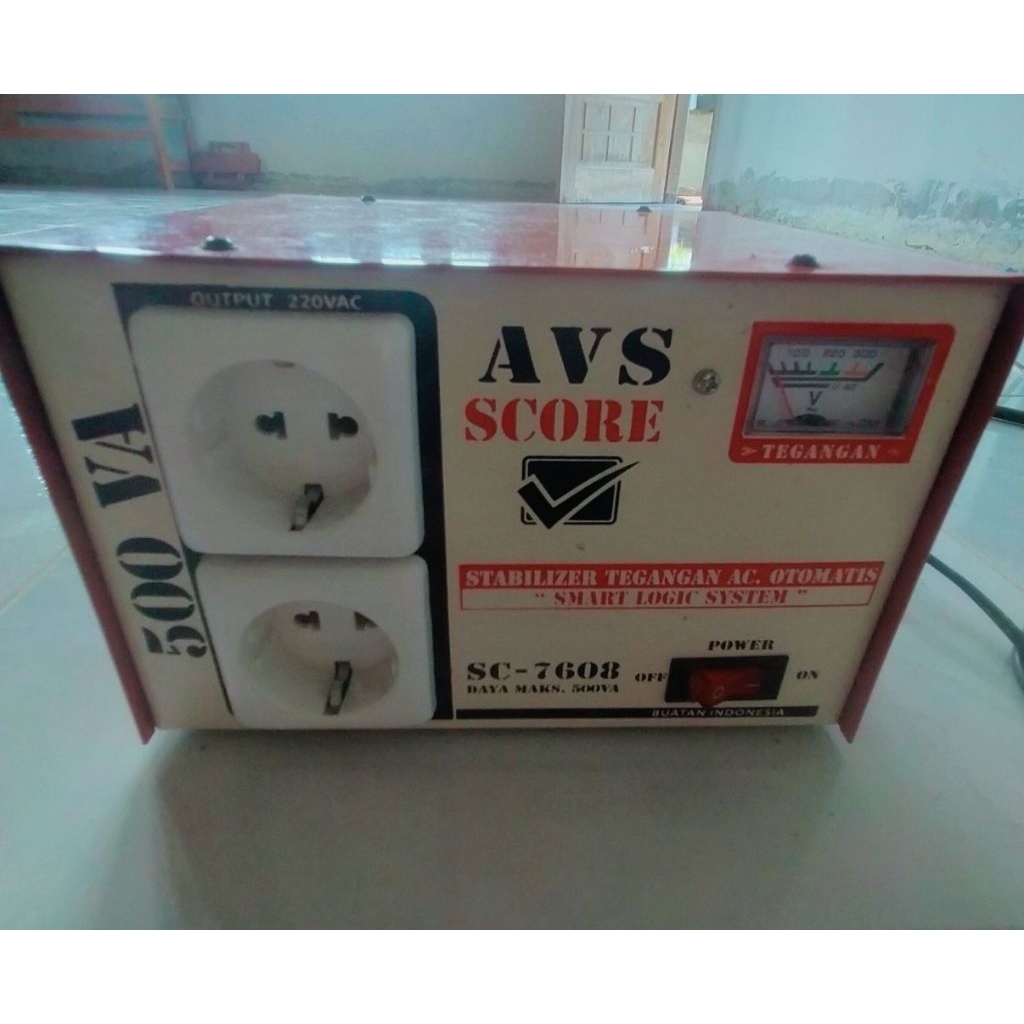 STABILIZER STAVOLT 500 WATT AVS SCORE second