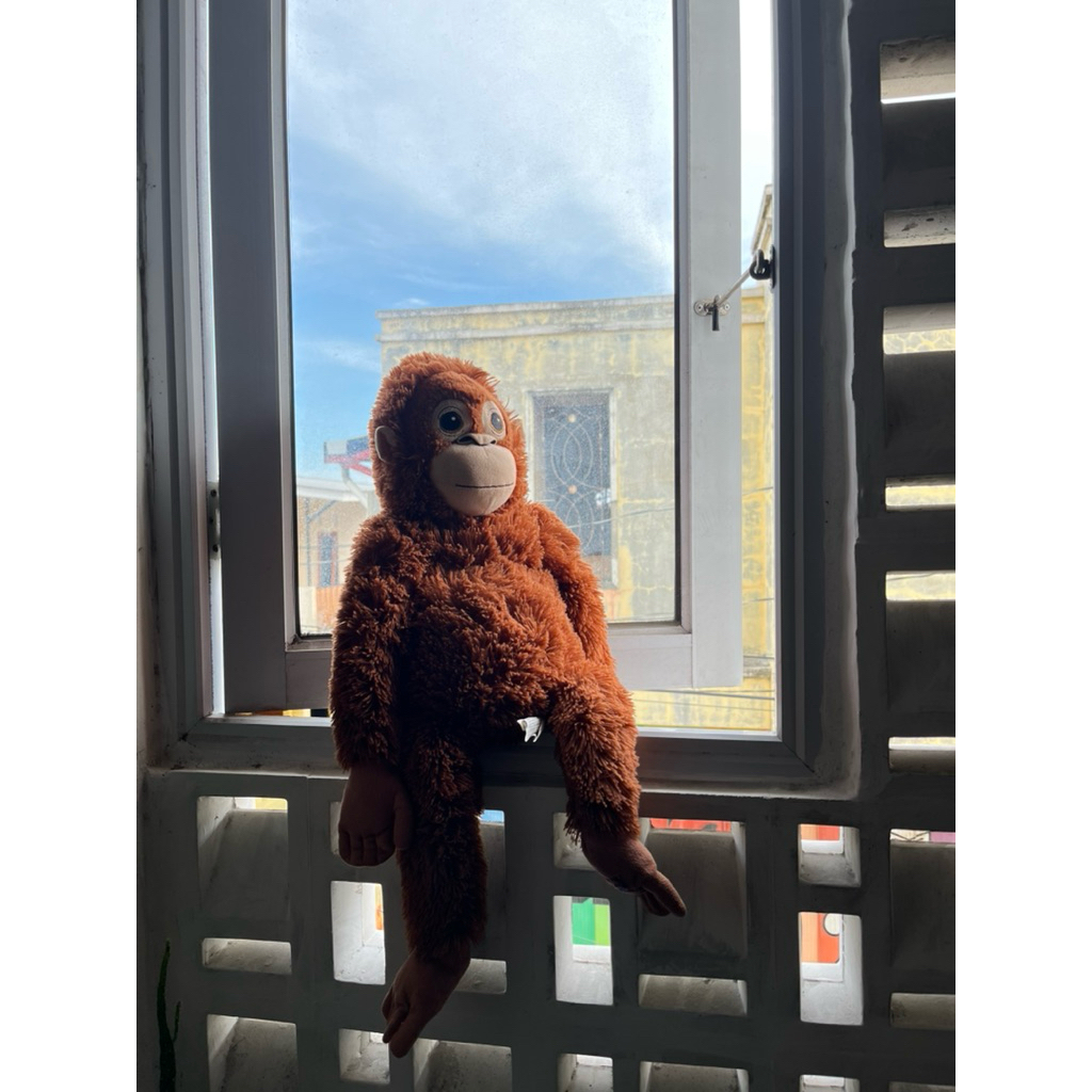 Preloved Boneka monyet IKEA