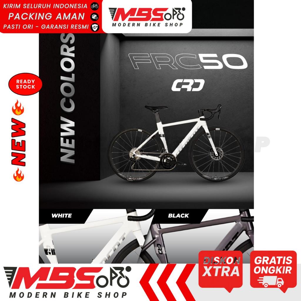 Sepeda Roadbike Element FRC 50 CRD Alloy 20 Speed Hydraulic Discbrake Shimano Sensah PHI Dewasa