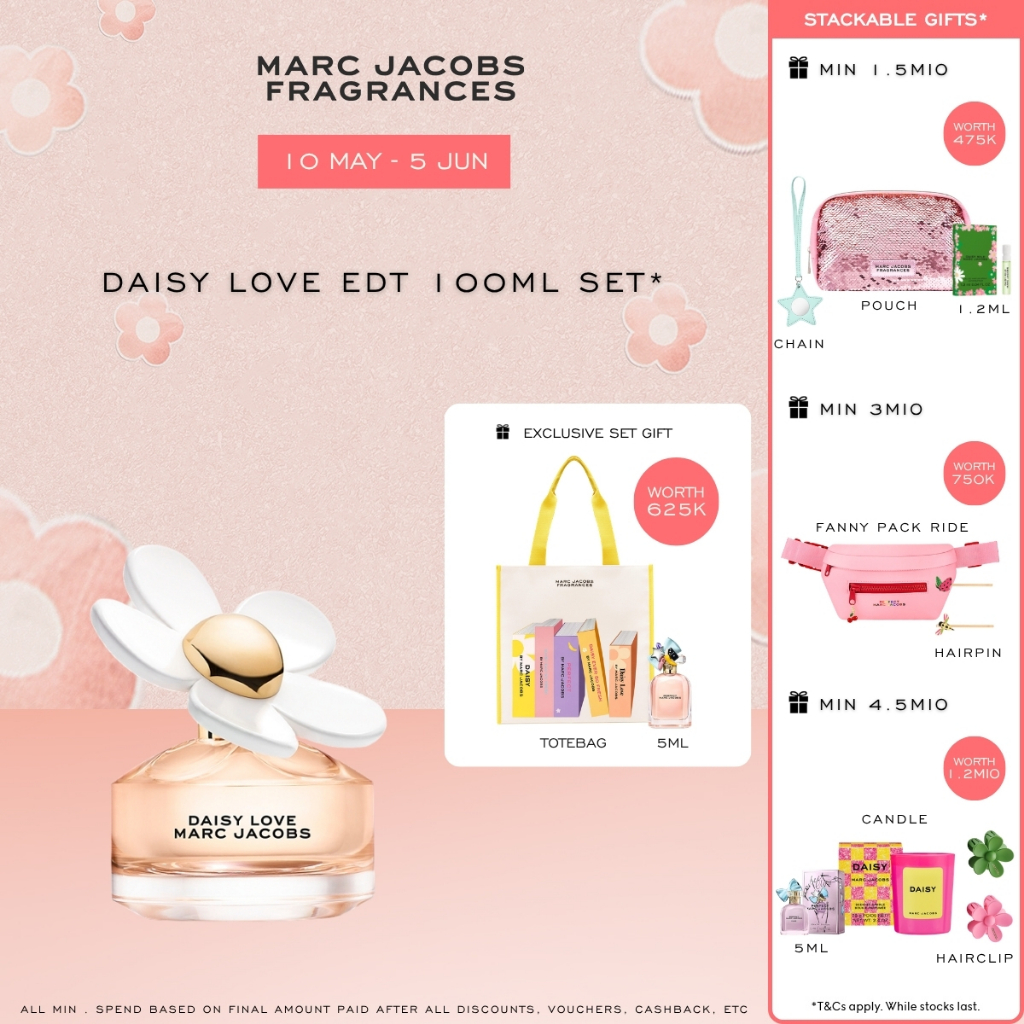 Marc Jacobs Daisy Love EDT Spray - Parfum Wanita