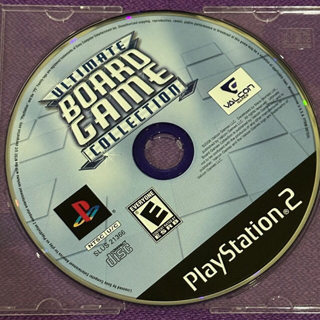 kaset ps2 ori us ultimate board game collection