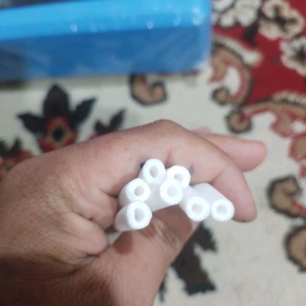 batang gabus filter panjang 9cm pengganti humidifier berlubang isi 20pcs