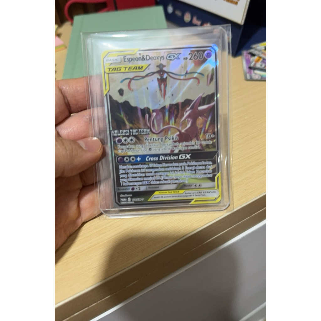 Espeon&Deoxys GX Tag team SM-P Rare