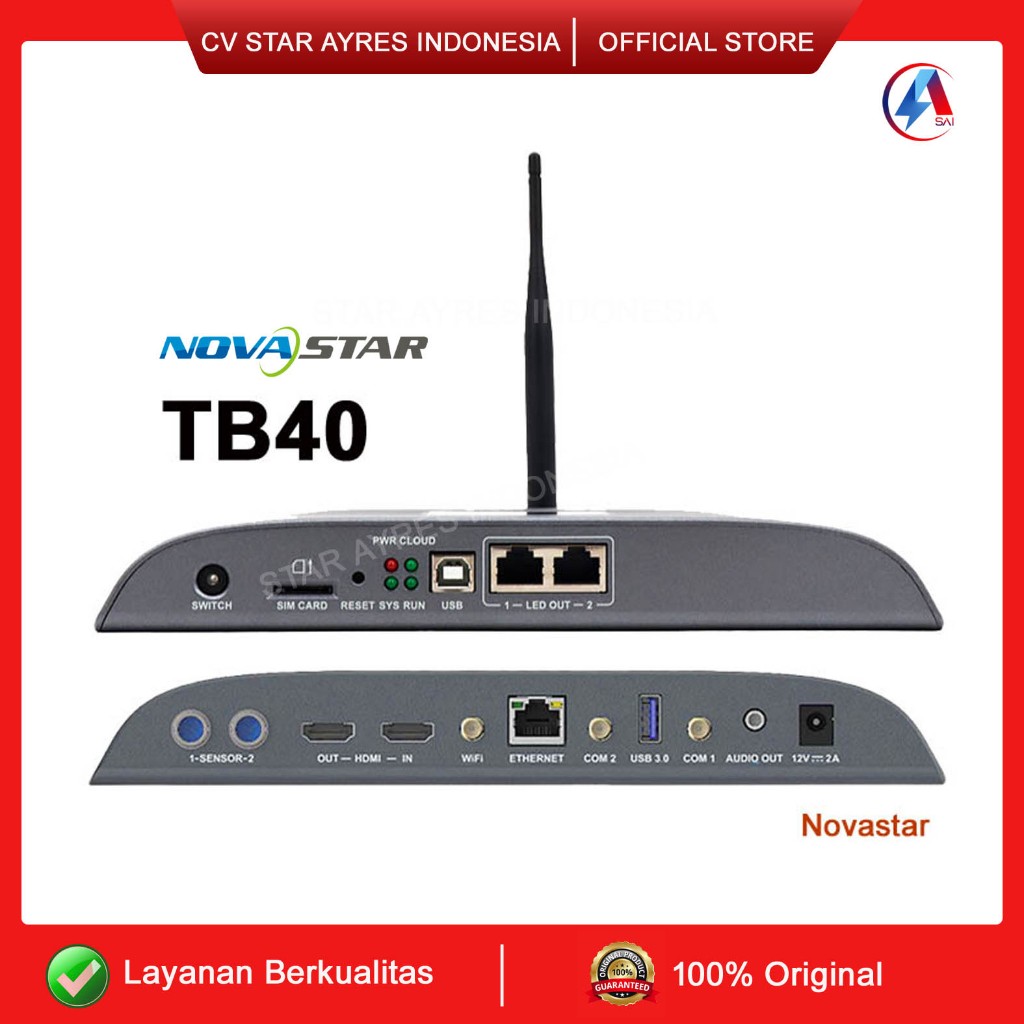 Controller TB40 Novastar / Controller LED Videotron