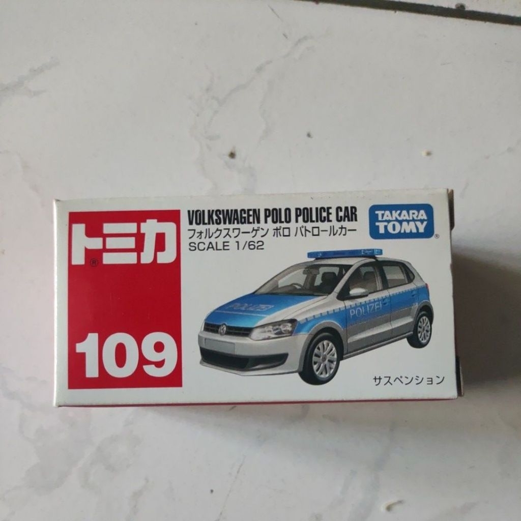 Takara Tomy Volkswagen Polo Police Car