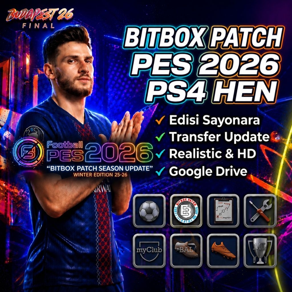 PES 2026 BITBOX PATCH WINTER PS4