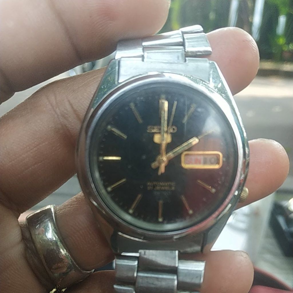 Jam Tangan Jadul Seiko 5 Original Otomatis