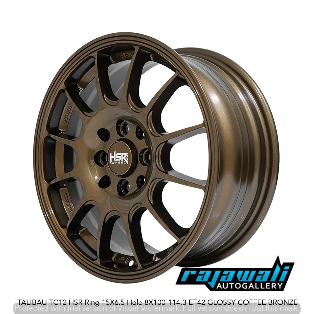Velg Racing Mobil Ring 15 Velg Mobil Avanza Mobilio Brio Agya Sirion Ring 15 HSR Talibau