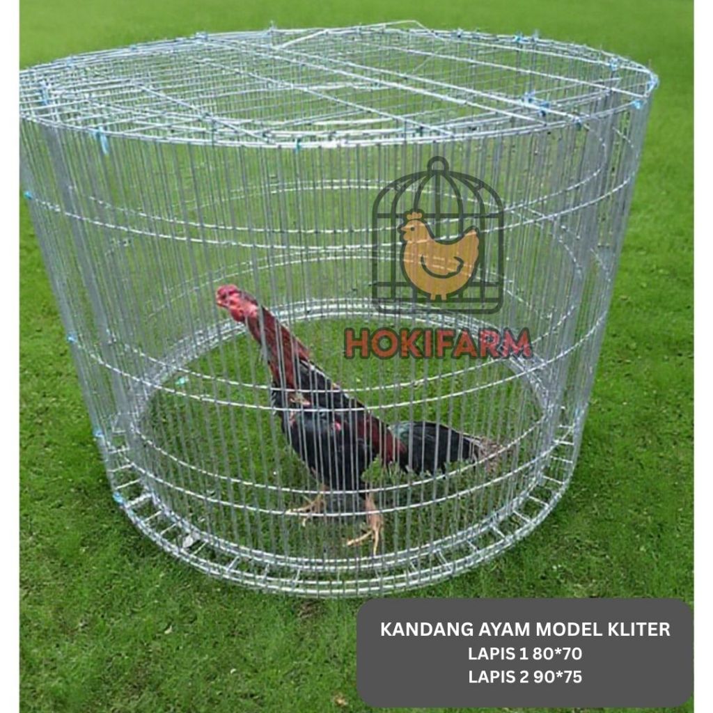 PROMO Kandang Ayam / Kurungan Ayam Bahan Galvanis Bentuk KLITER