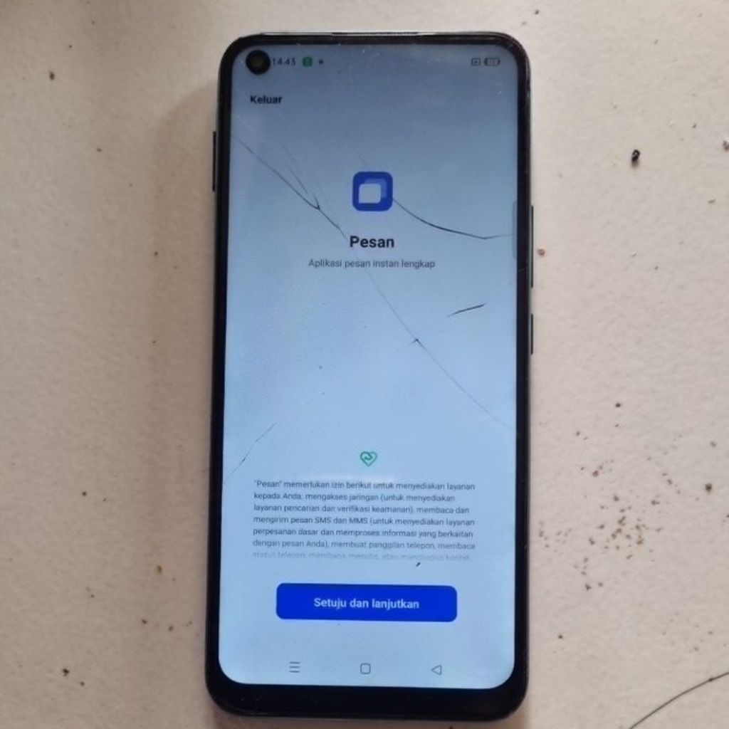 realme c17 dan realme 7i minus retak,baca deskripsi 