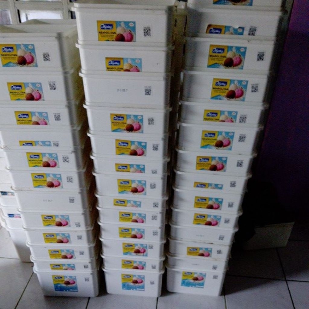 paket ember bekas es krim joyday isi 10