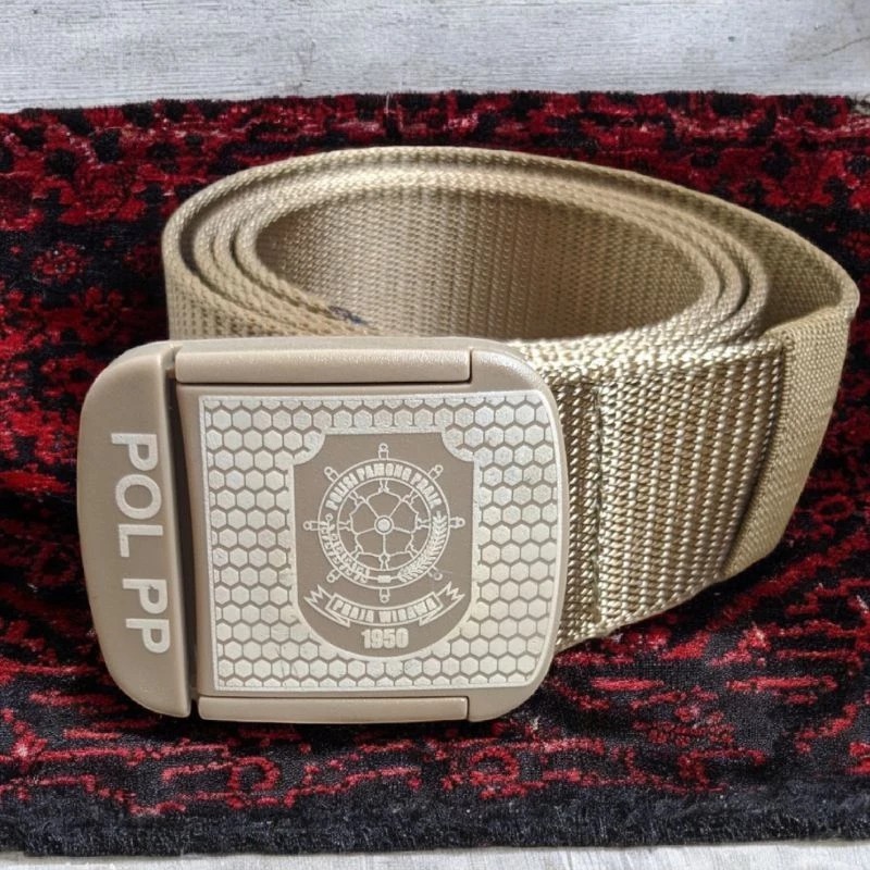 Sabuk Tactical laser Pol PP Terbaru / Ikat pinggang Pol PP