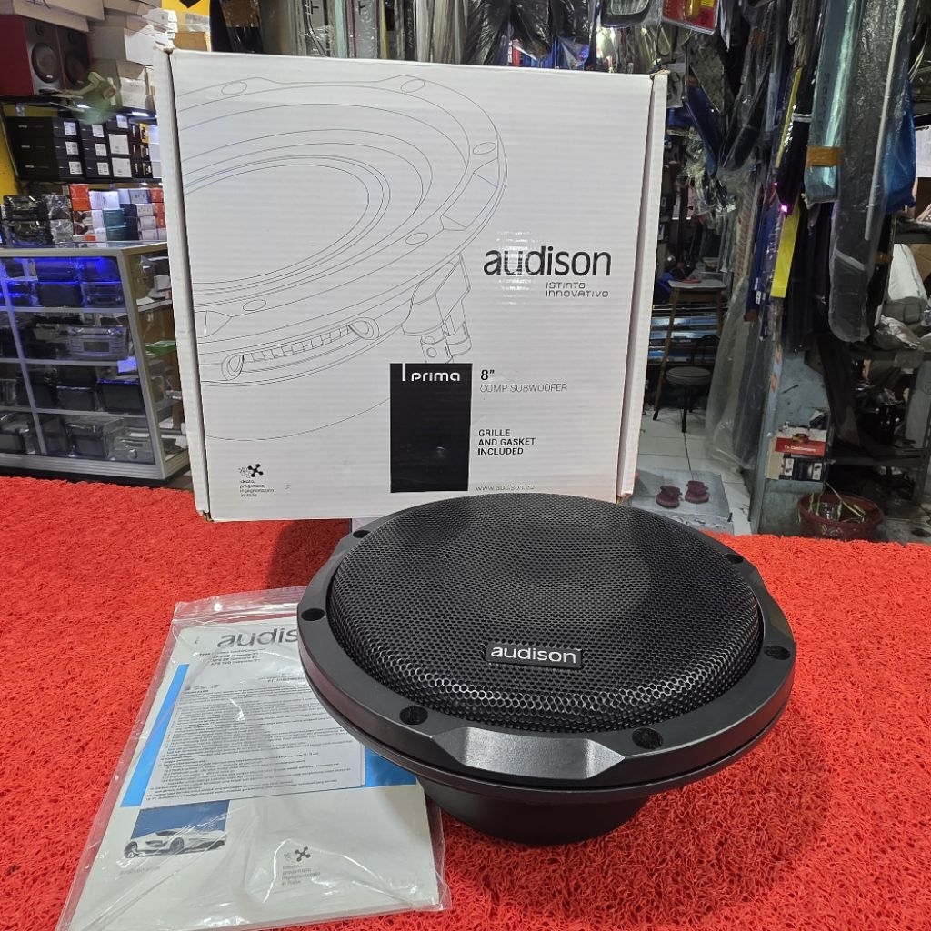 Subwoofer audison prima APS 8 D Double Coil Subwoofer audison 8 in