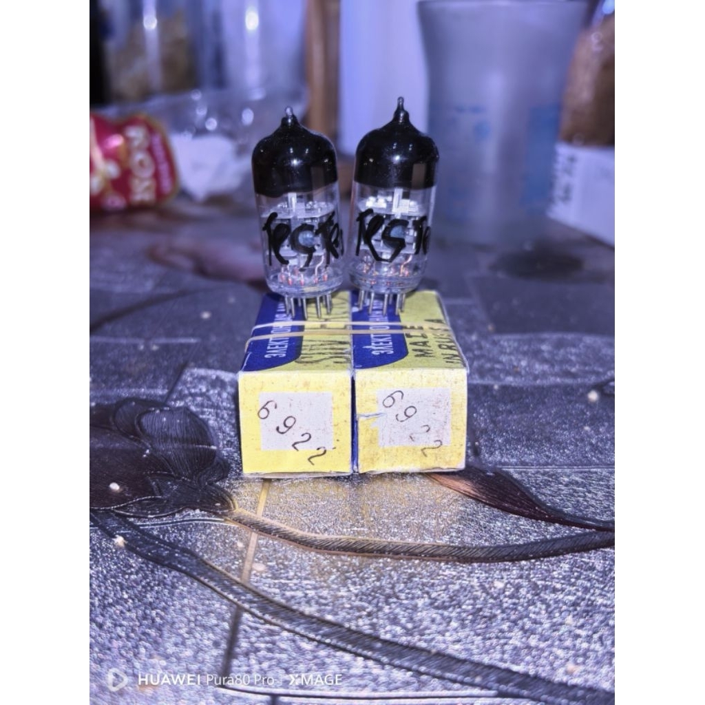 1 buah 6922 sovtek super pengganti 6dj8, E88CC, CCA
