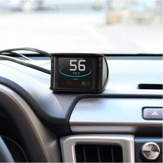 HUD Mobil Universal OBD2 Speedometer Digital