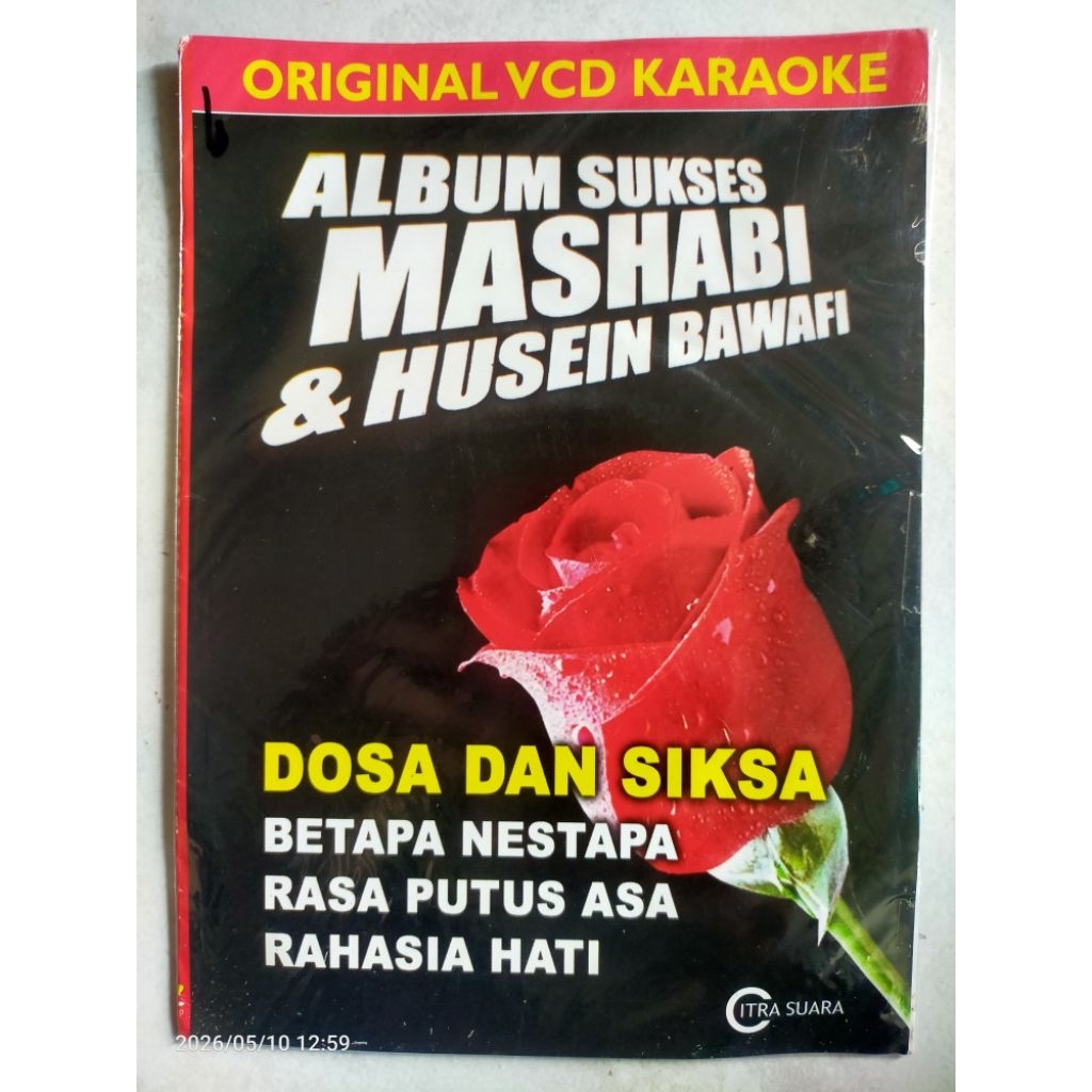 VCD original ALBUM SUKSES MASHABI & HUSEIN BAWAFI