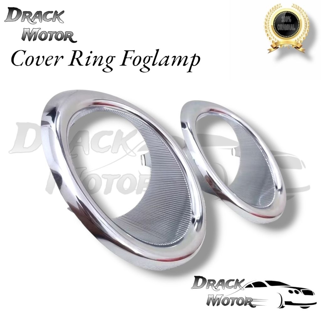 Cover Ring Foglamp Ayla 2013-2016 Chrome Original
