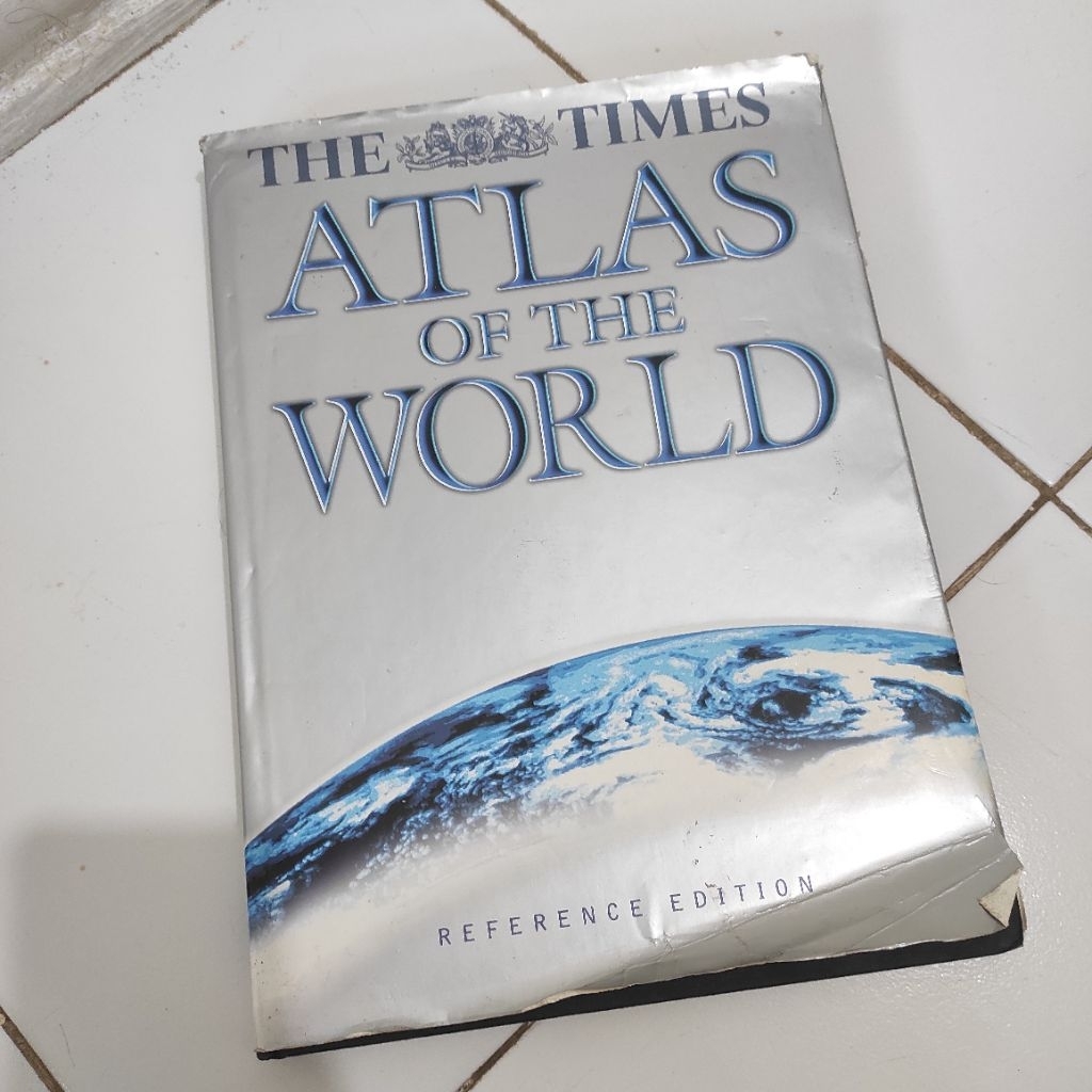 Buku Atlas of The World The Times