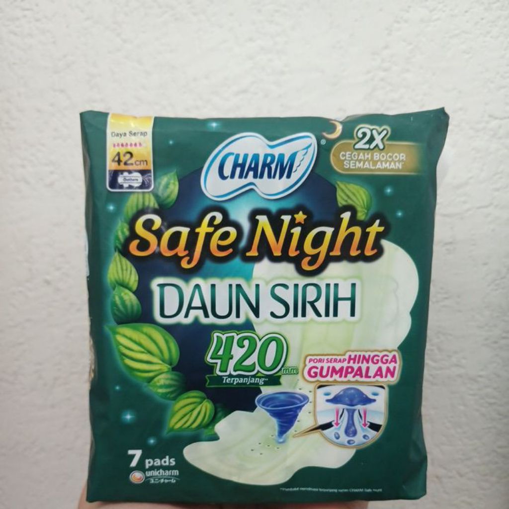 CHARM SAFE NIGHT DAUN SIRIH 42 CM