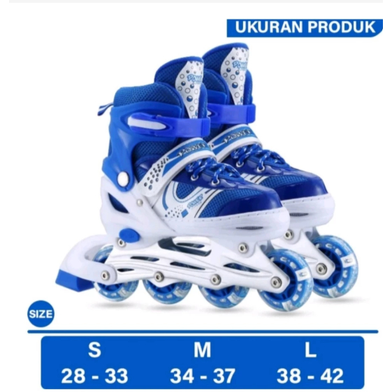 Sepatu roda anak size S