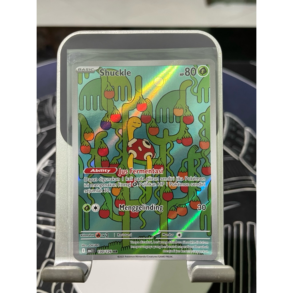 Shuckle AR ID Evolusi Mega ma1