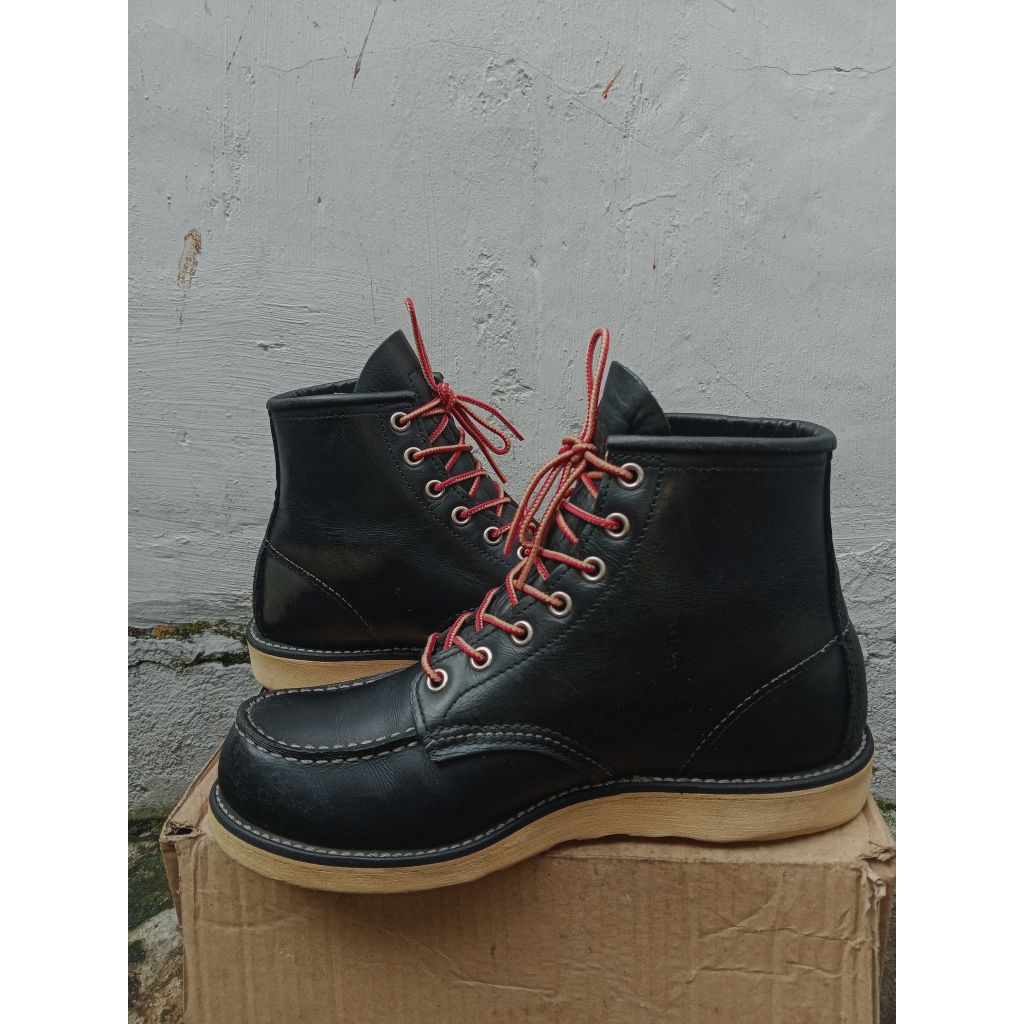 RedWing shoes 8130 USA Sepatu boot Kulit Original