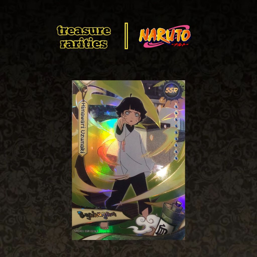 Himawari Uzumaki NREA01-SSR-021L3 Tcg Naruto EN