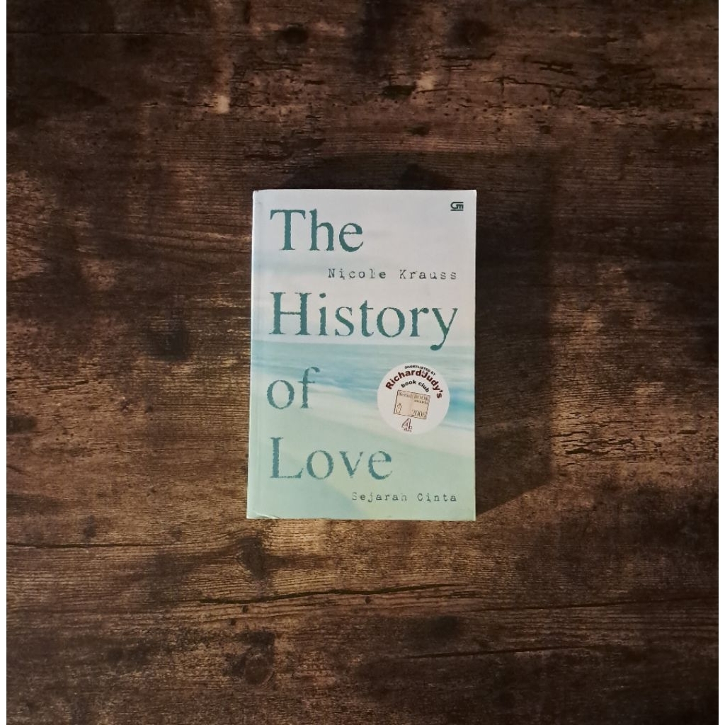 THE HISTORY OF LOVE - NICOLE KRAUSS