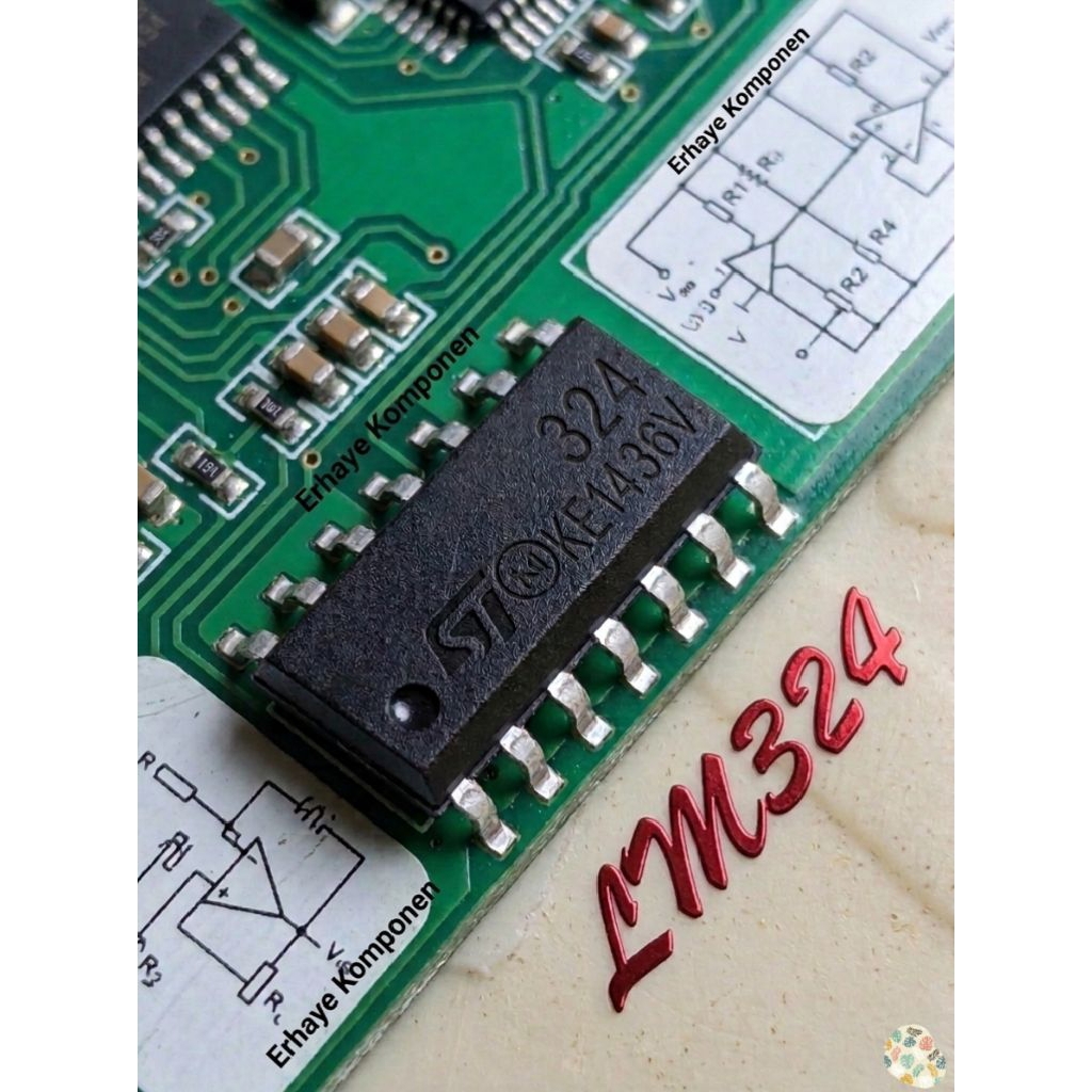 IC LM324 SOP LM324 SMD ST