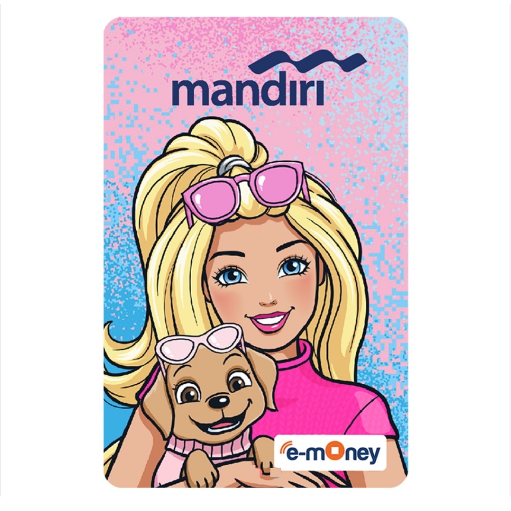 Mandiri e-Money Barbie 2026 - Barbie & Puppy