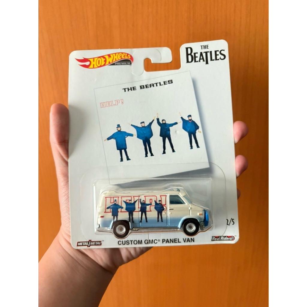 Hotwheels premium The beatles HELP custom GMC panel van