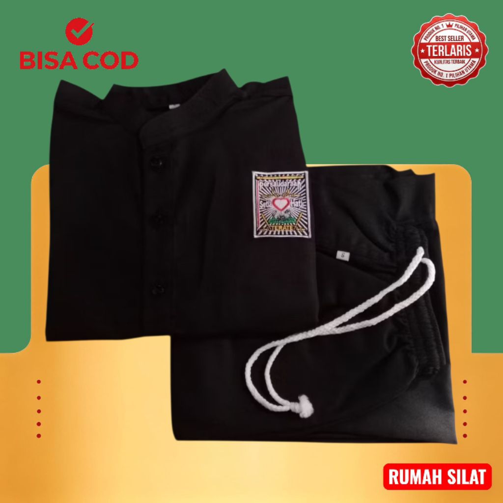 Sakral siswa PSHT kancing,baju psht siswa