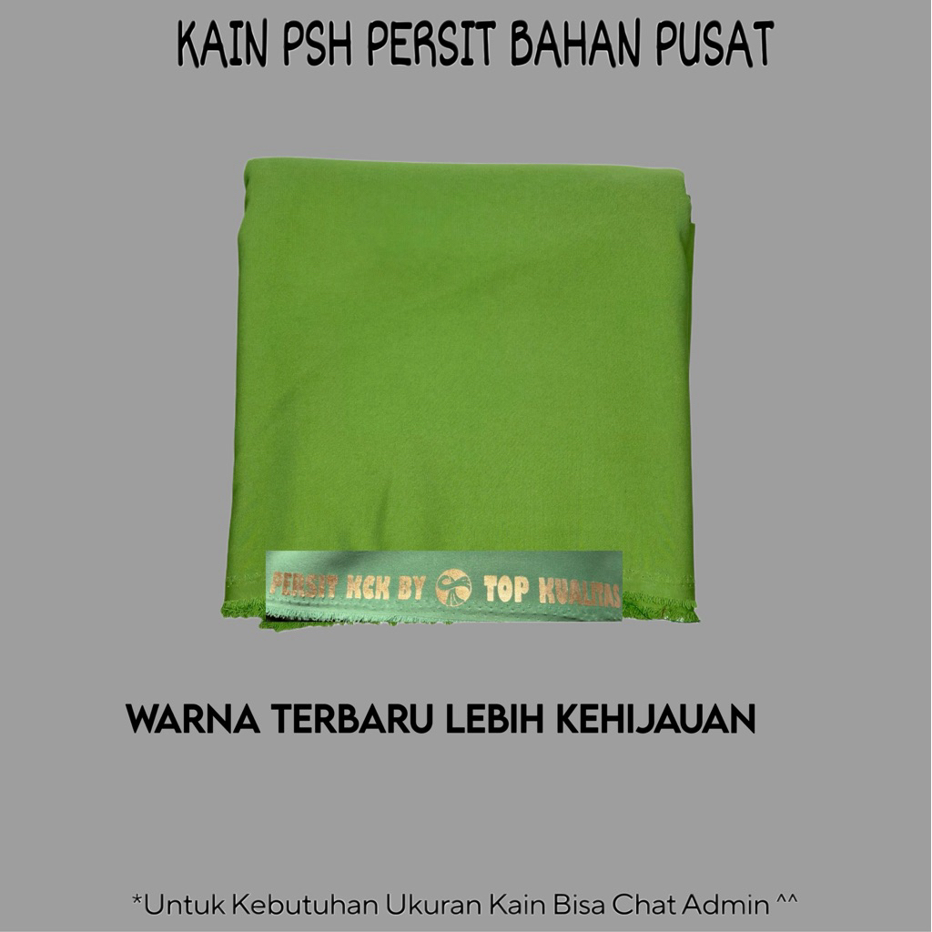 ADIVA - KAIN SERAGAM PSH/PSL PERSIT BAHAN PUSAT | WARNA LEBIH KEHIJAUAN