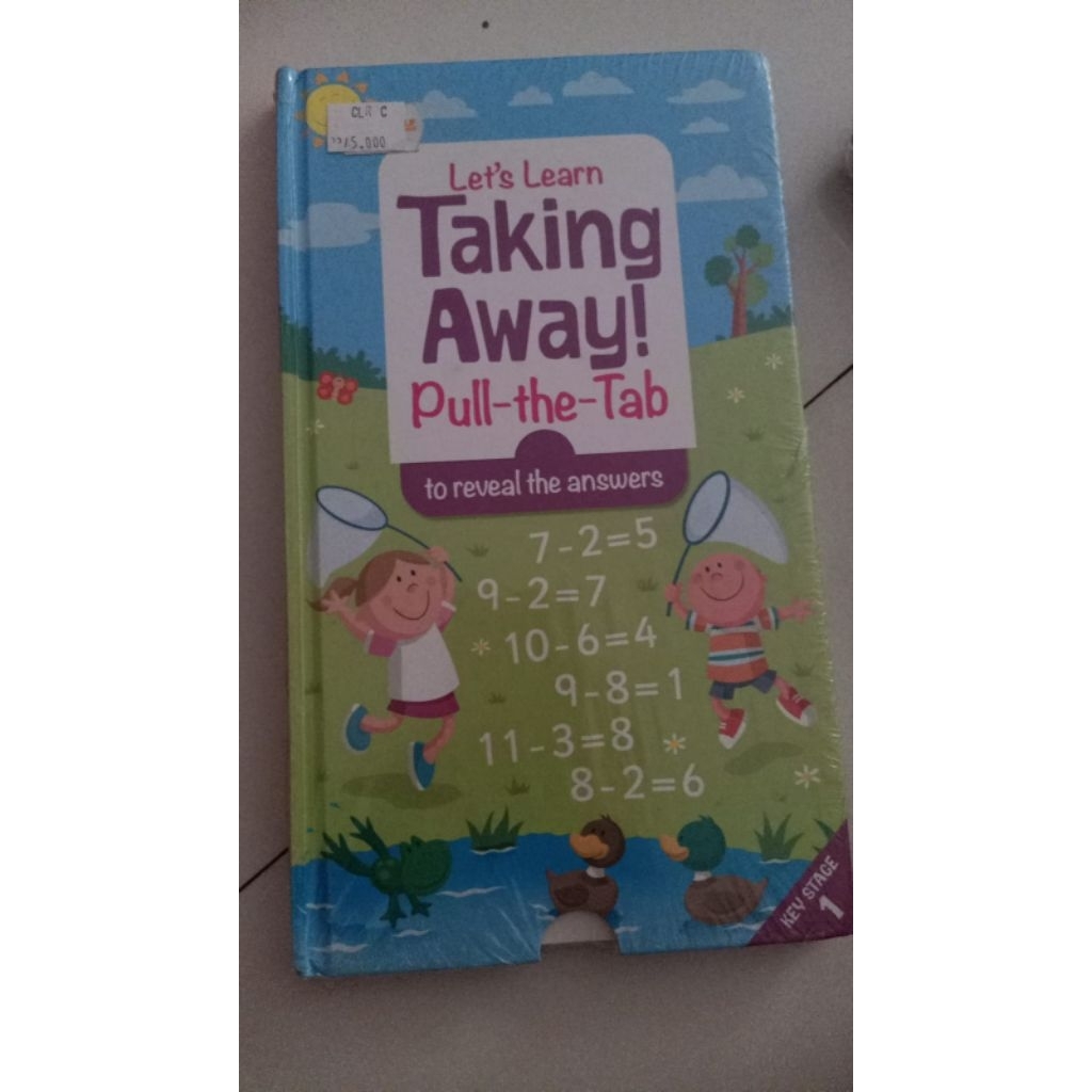 pull tab book taking away