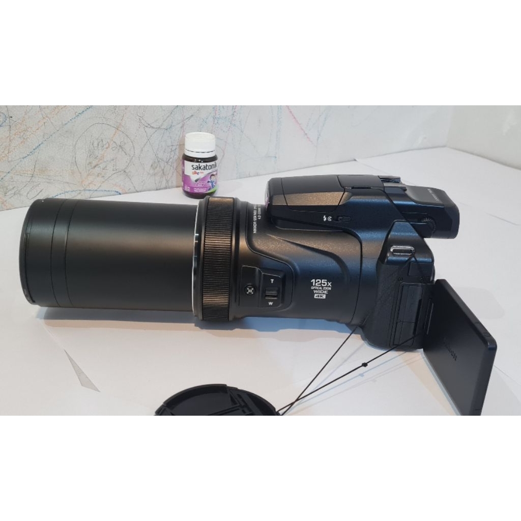 Nikon P1000 Fullset Mulus Like New + Bonus Filter UV & ND1000 | Zoom 125x