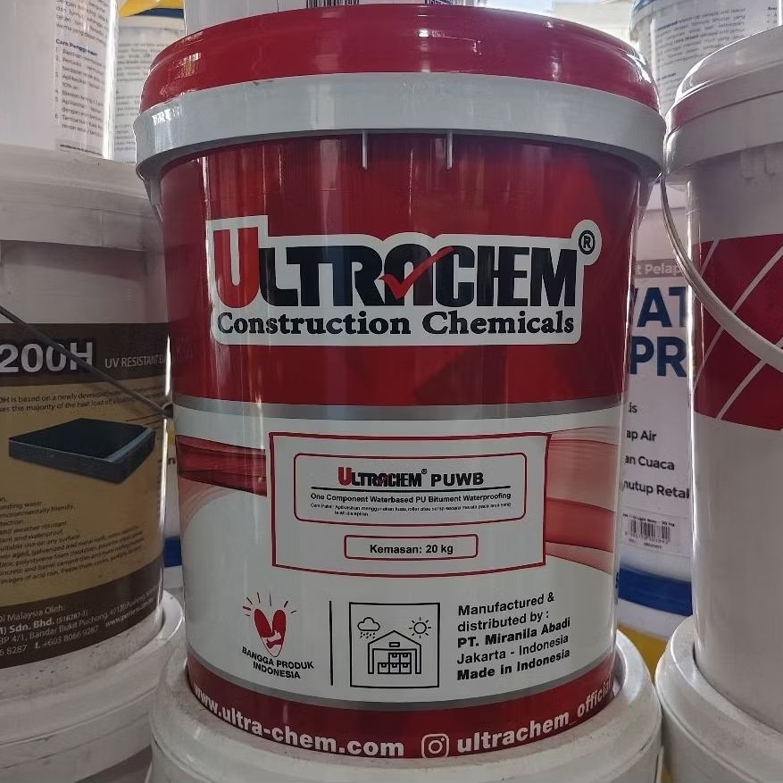 Ultrachem PUWB PU Bitument Waterproofing 20 Kg