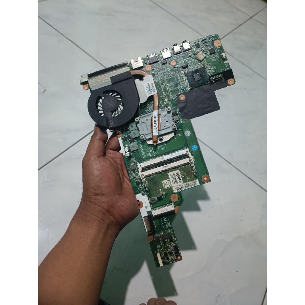 motherboard HP 430 bahan matot