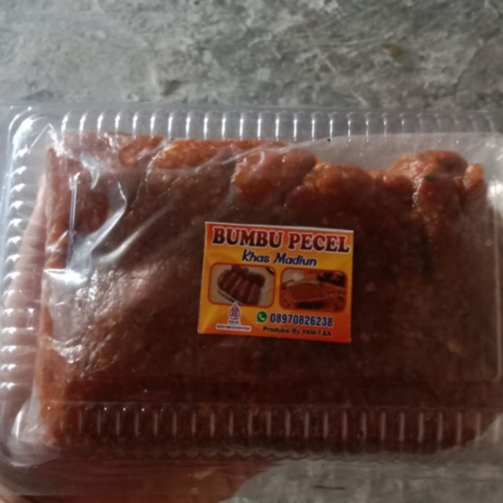 Bumbu pecel khas Madiun