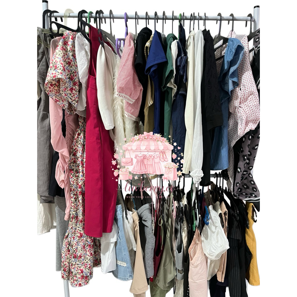 BAJU DAN CELANA WANITA MURAH TANKTOP DRESS SABRINA CARDIGAN ROK JEANS KAOS H&M GIORDANO 99KOUTLET