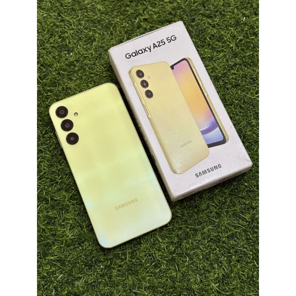 SAMSUNG A25 5G 8/256GB SECOND LENGKAP MULUS NOMINUS RESMI INDONESIA
