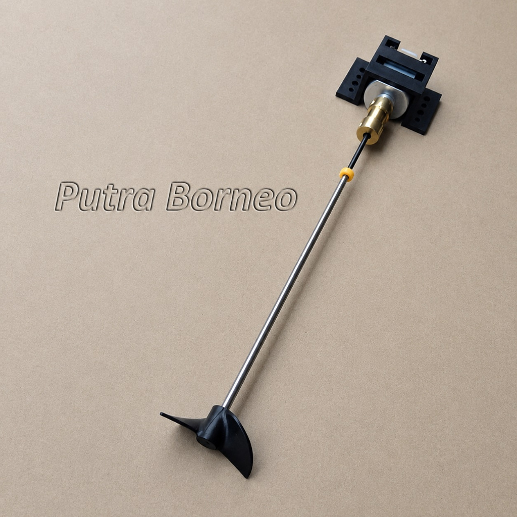 Rc boat part motor shaft propeller blade for mini boat
