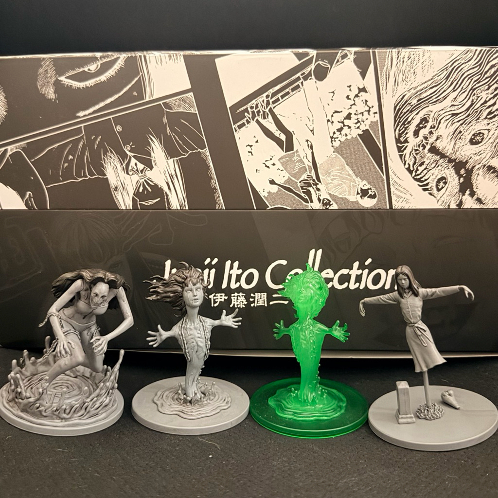 [ready siap kirim] junji ito pocket curse series 2 figurine figure blindbox tomie souichi fuchi slug
