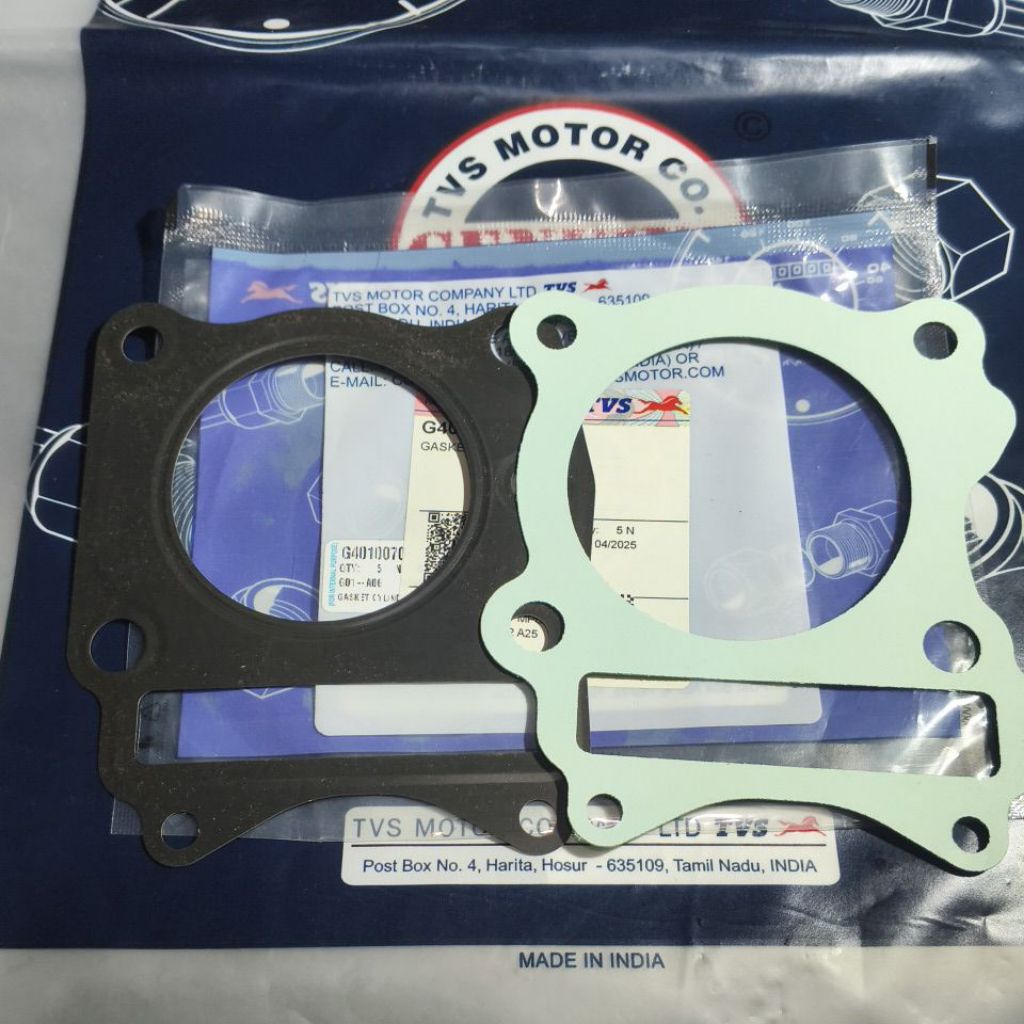 PAKING BLOCK / GASKET CYLINDER BLOCK TVS KING, TVS BOX ,CARGO,PICK UP, TVS BIRU PENUMPANG BAJAJ RODA