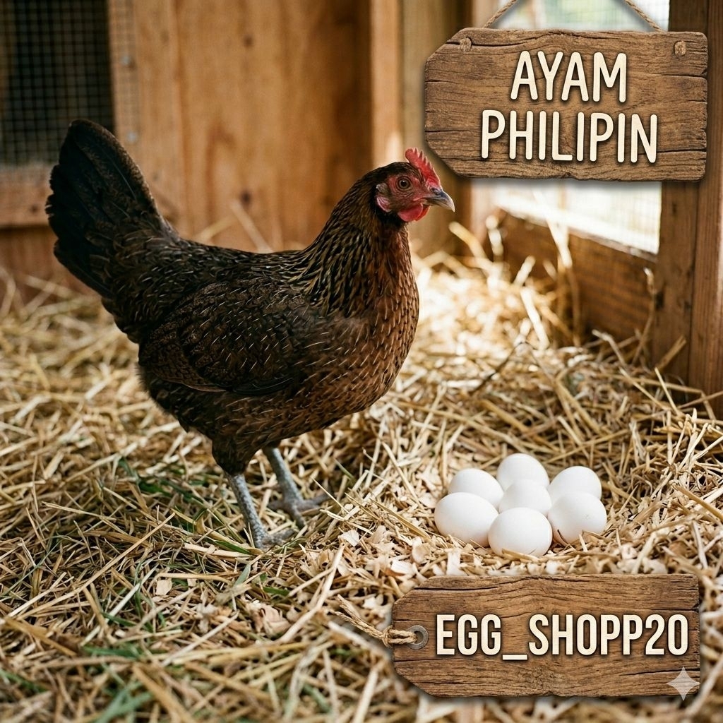 Telur Fertil Telur Tetas Ayam Philipin Original Egg_shopp20