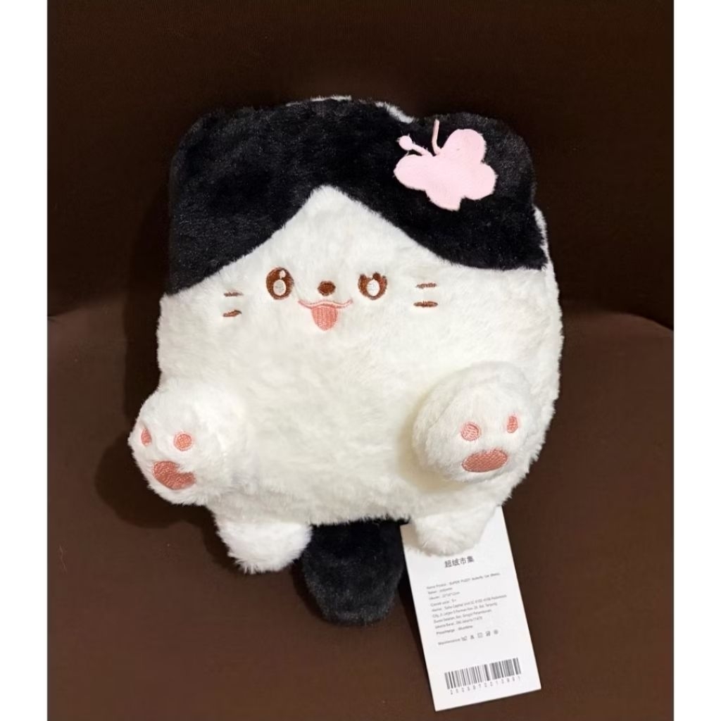 Funifun boneka kucing hitam putih