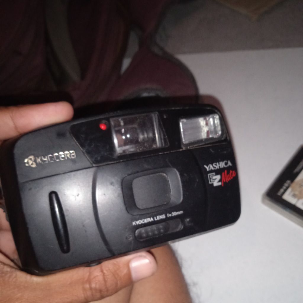 kamera analog rare vintage yashica Ez mate test fungsi siap pakai