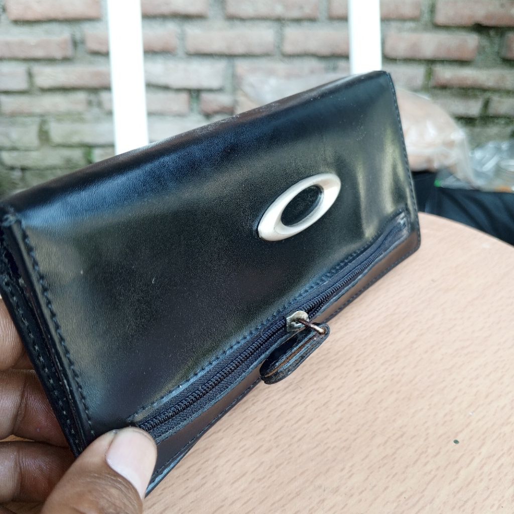 Dompet panjang kulit Oakley original preloved