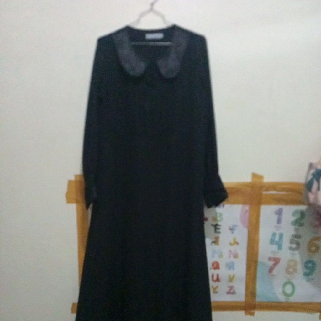 gamis rh hitam xs